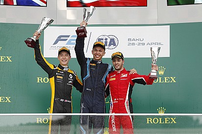 F2 Baku: Albon kuasai feature race, Gelael P10