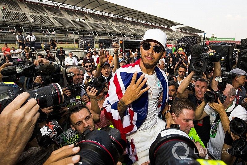 Campeón del mundo 2017 Lewis Hamilton, Mercedes AMG F1