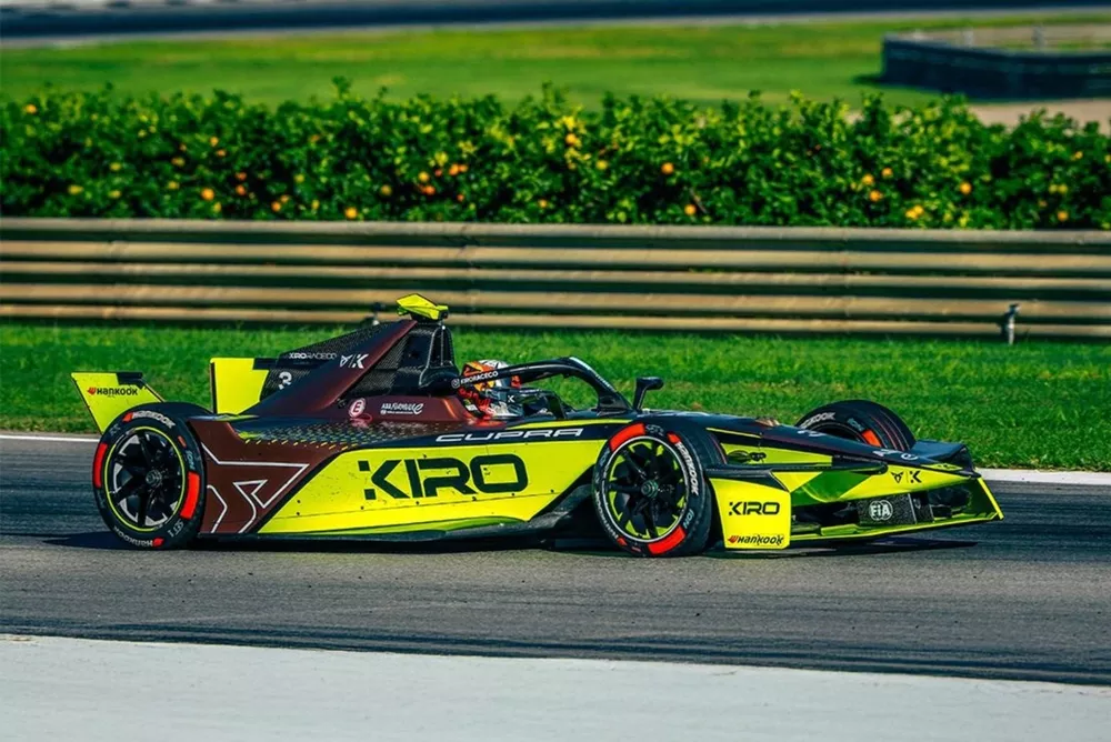Pepe Mart&iacute;, Test Valencia F&oacute;rmula E, D&iacute;a 1