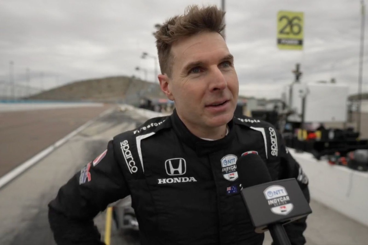 Power completes “very good” first outing with Andretti at Phoenix tire test