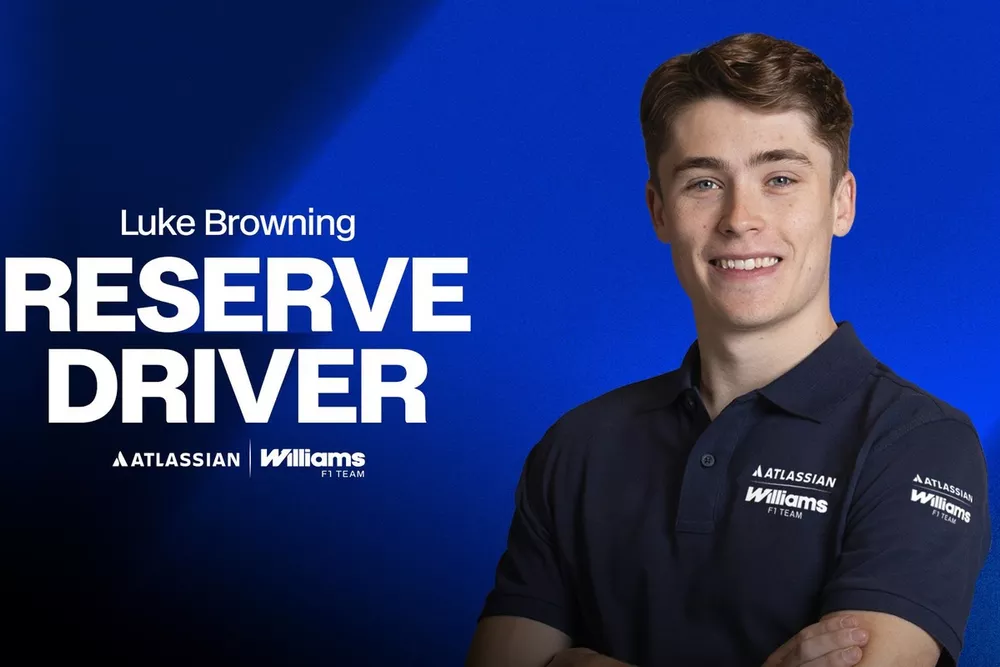 Luke Browning, Williams F1 Team 