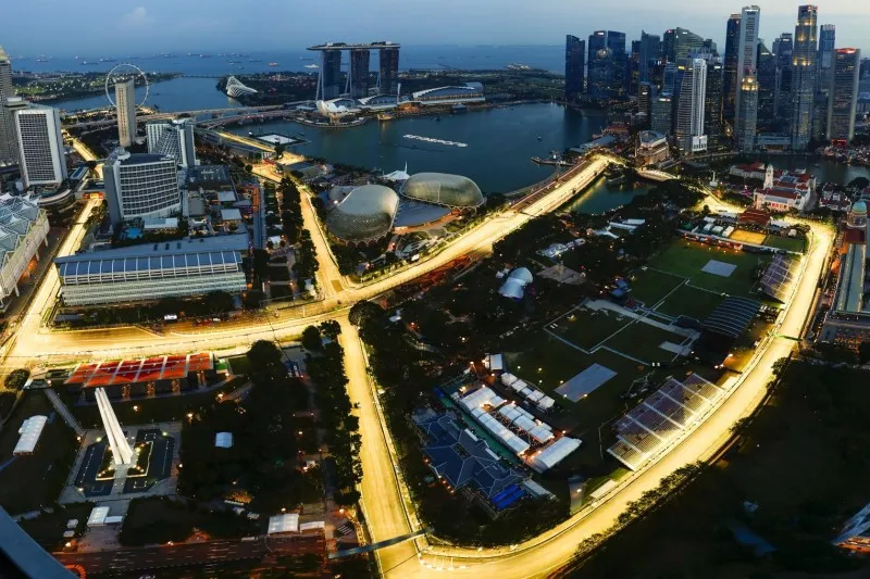Albert Park Circuit in Melbourne