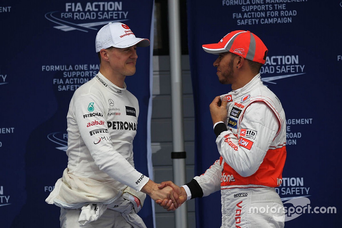 Hamilton, Senna y Schumacher, reyes de pole position en un mismo circuito