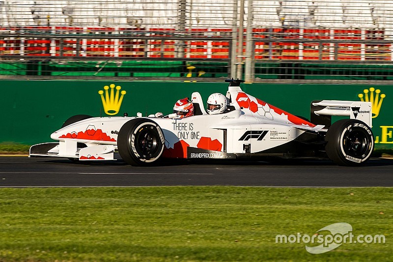 TCR car to race Minardi F1 at Australian Grand Prix