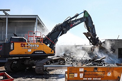 Iniziati i lavori di ristrutturazione a Montreal, i box sono stati demoliti
