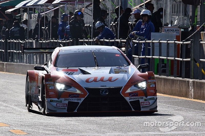 予選タイム結果】スーパーGT第8戦もてぎ：36号車au TOM'S LC500がPP