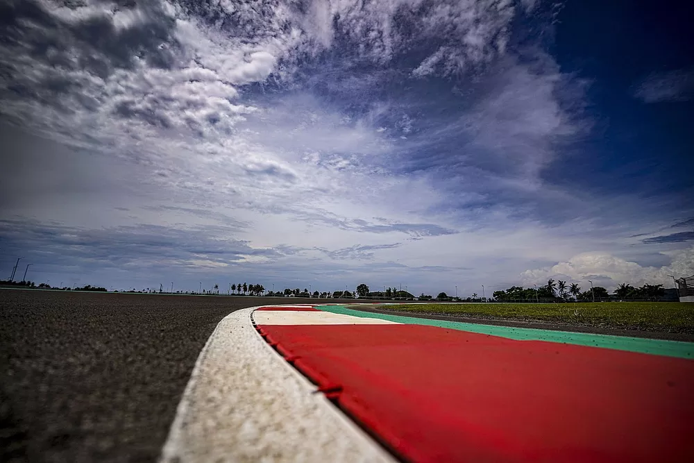 Sfeerbeeld van het Mandalika-circuit 