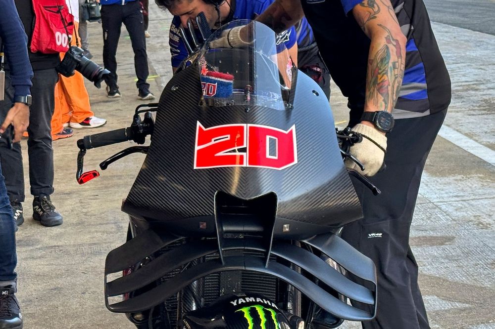 La moto de Fabio Quartararo, Yamaha MotoGP Team