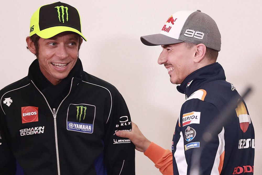 Valentino Rossi, Yamaha Factory Racing, Jorge Lorenzo, Repsol Honda Team