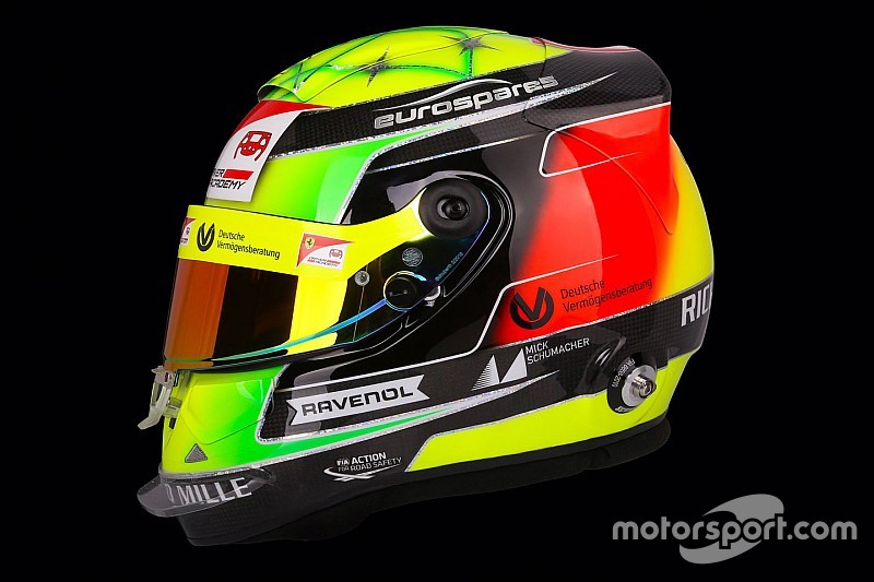 Fotogallery: ecco il casco di Mick Schumacher per la Formula 2 2019