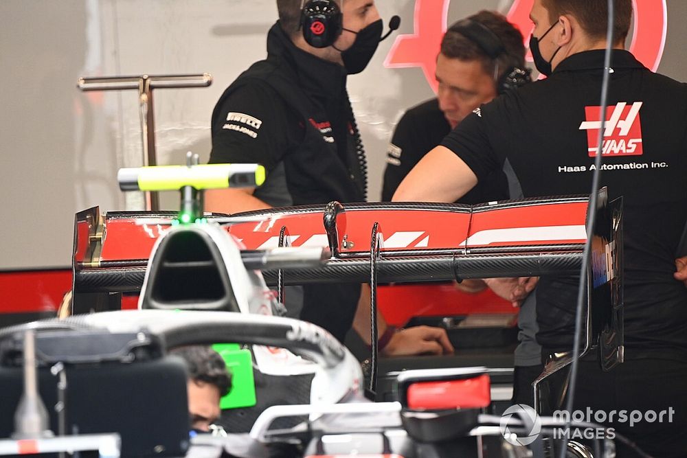 Detalle trasero del Haas VF-20