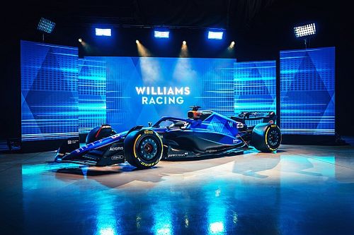 【F1新車2023】ウイリアムズ、『FW45』のカラーリングを発表。新体制で最下位脱出目指す