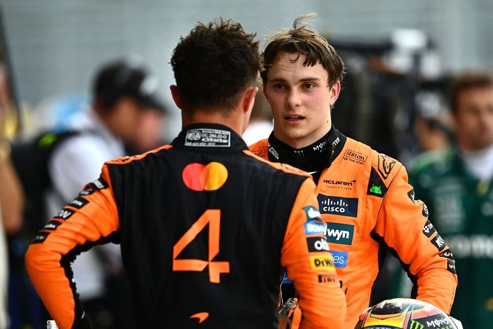 Lando Norris, McLaren, Oscar Piastri, McLaren