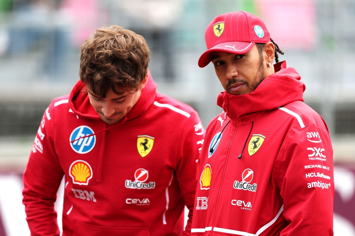 Ferrari chairman: Charles Leclerc and Lewis Hamilton