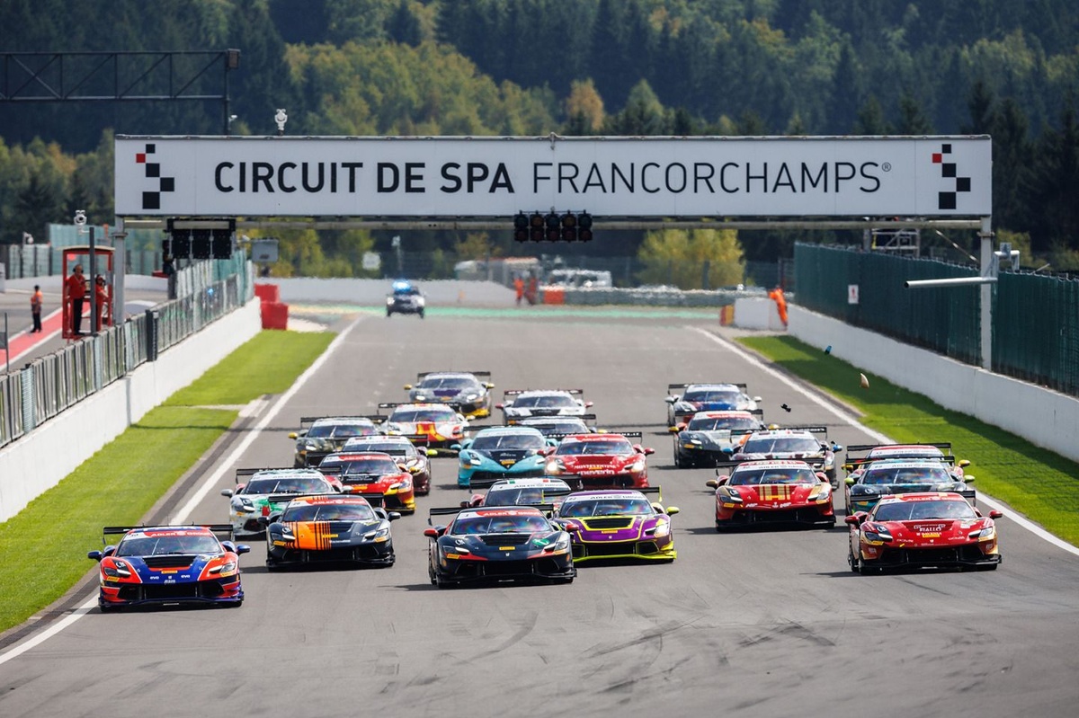Ferrari Challenge | Successi di Hirsiger e Dhillon in Gara 1 a Spa