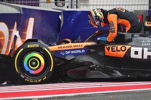 F1: Piastri explica o que causou batida e minimiza erros em Baku
