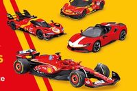Shell lança miniaturas de carros de F1 e WEC da Ferrari controlados por celular