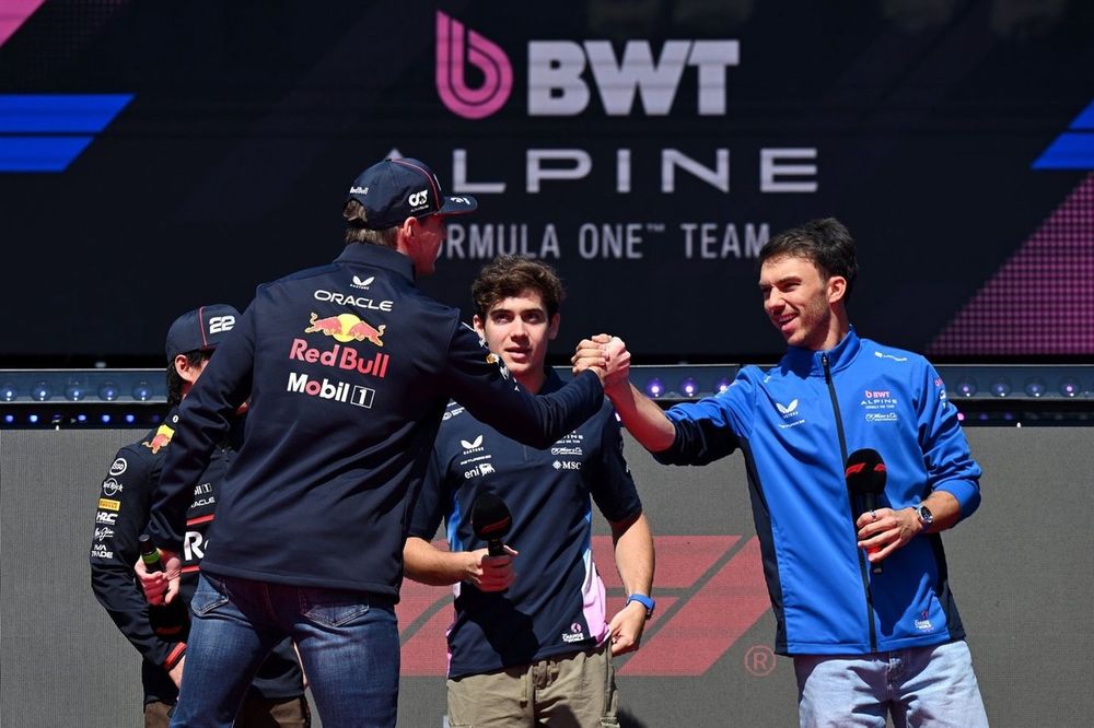 Max Verstappen, Red Bull Racing, Pierre Gasly, Alpine, Franco Colapinto, Alpine