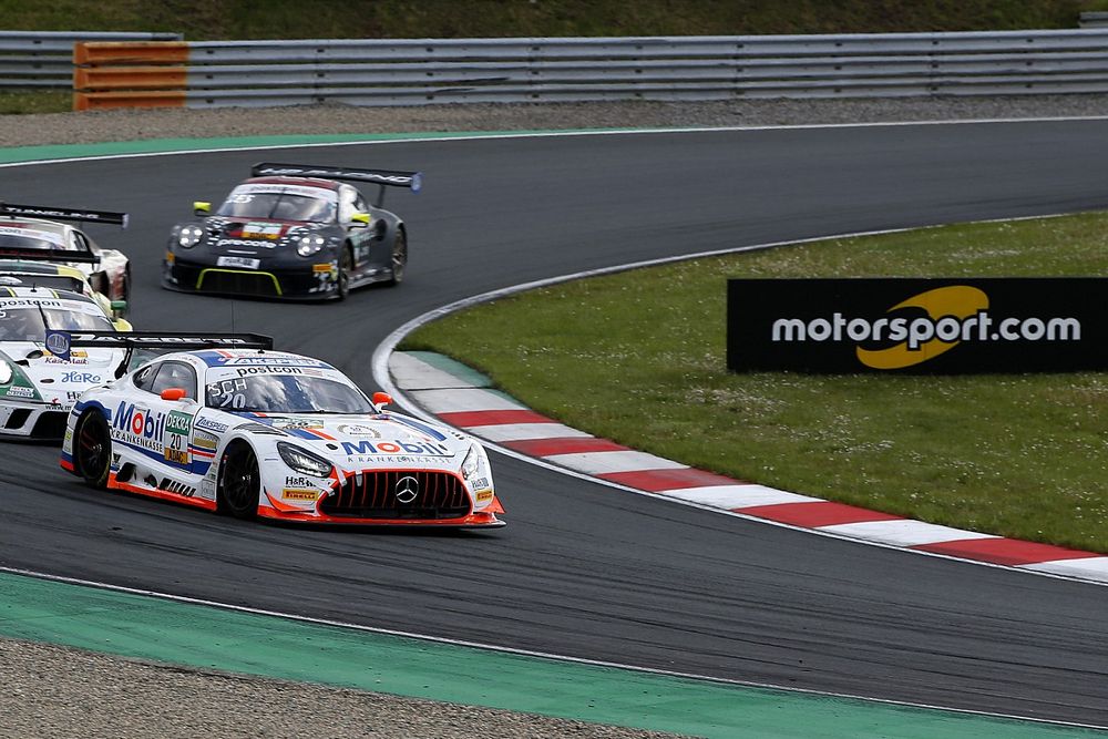 #20 Team Zakspeed Mobil Krankenkasse Racing Mercedes-AMG GT3 Evo: Constantin Sch&ouml;ll, Hendrik Still