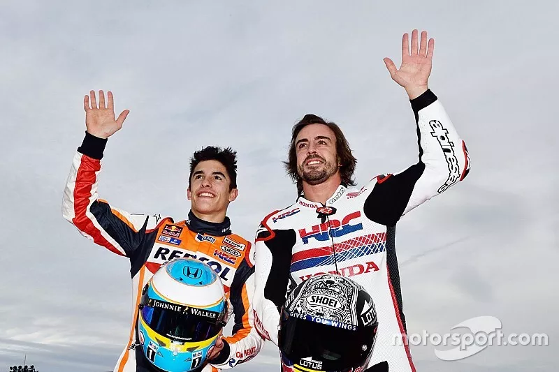 Marc Marquez e Fernando Alonso