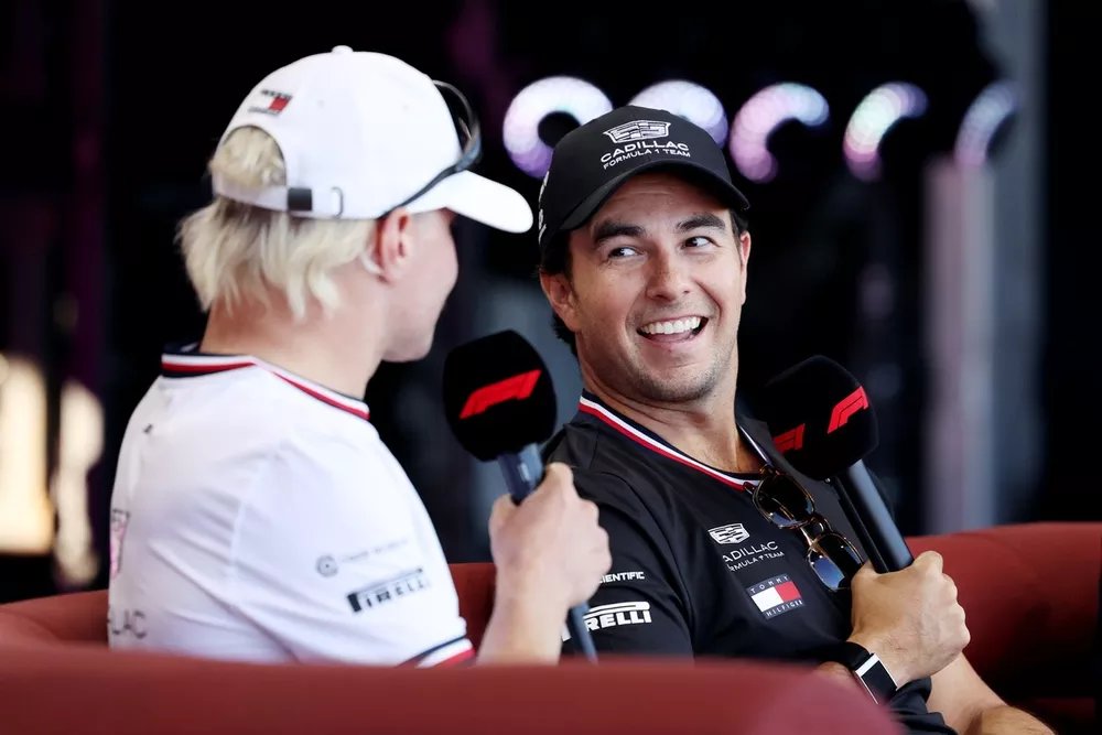 Sergio P&eacute;rez, Cadillac Racing, Valtteri Bottas, Cadillac Racing