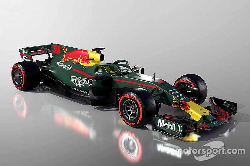 VÍDEO: Como pode ser o visual do carro da Red Bull em 2018