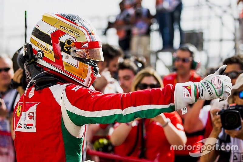 Ganador, Charles Leclerc, PREMA Racing