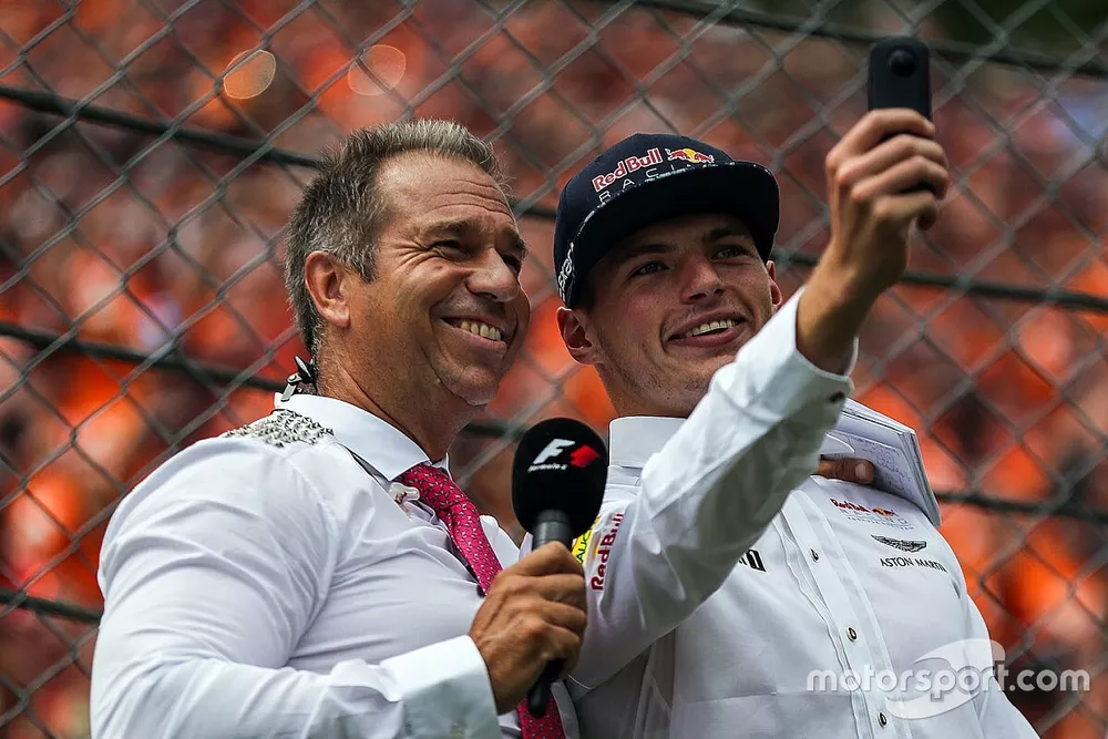 Kai Ebel, RTL, Max Verstappen, Red Bull Racing