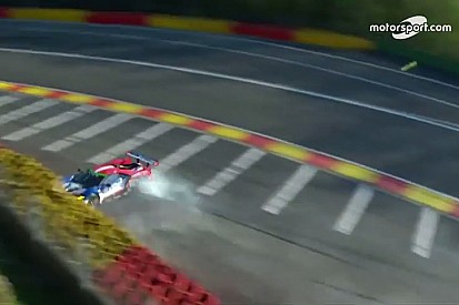 Video: Stefan Mücke mit schwerem Unfall in Eau Rouge