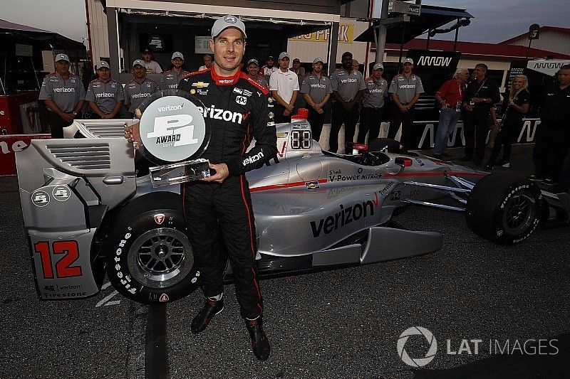 Ganador de la pole Will Power, Team Penske Chevrolet