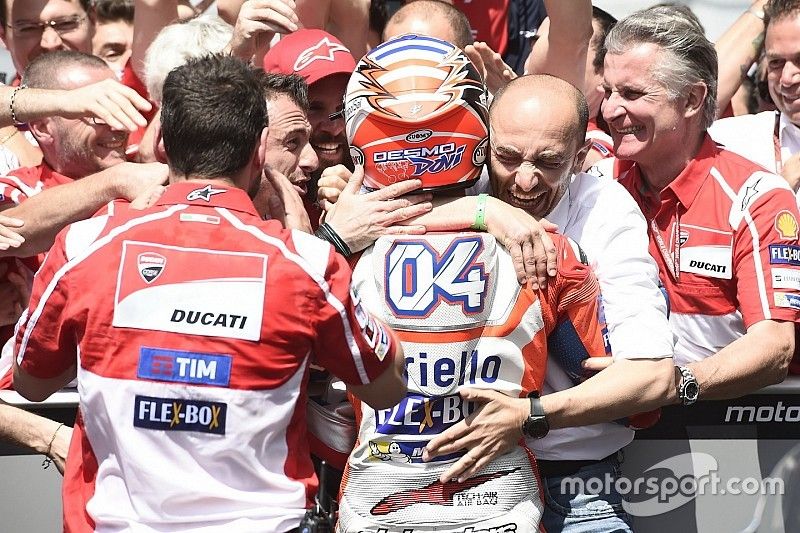 Andrea Dovizioso, Ducati Team, Domenicali