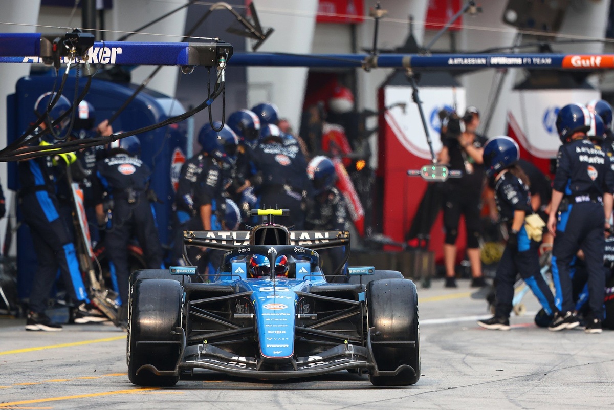 Williams lo hizo bien en Sepang, pero el FW48 fue un factor demasiado limitante