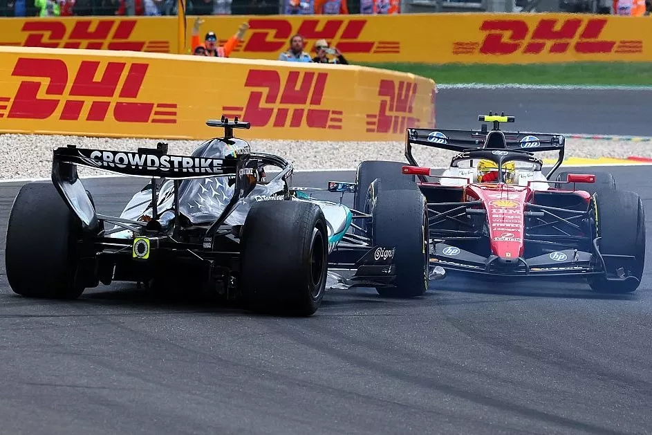 Lewis Hamilton y George Russell