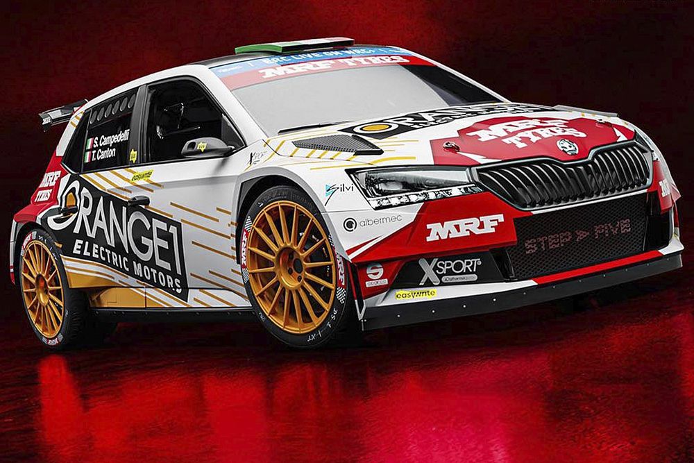 Simone Campedelli, Tania Canton, Skoda Fabua RS Rally2