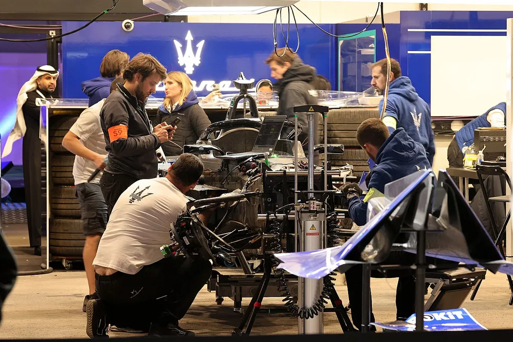 Mec&aacute;nica de Maximilian G&uuml;nther, Maserati Racing