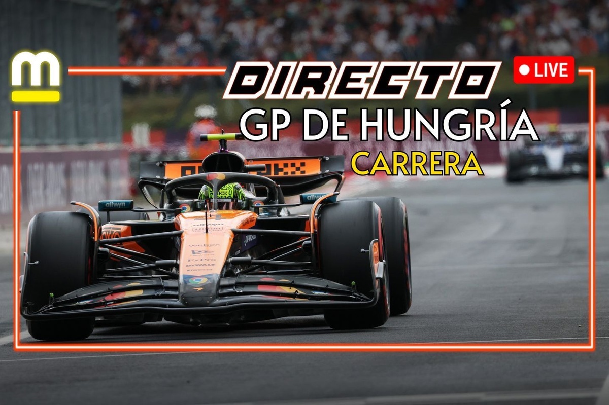 Sigue la F1 en DIRECTO: la carrera del GP de Hungría 2025 
