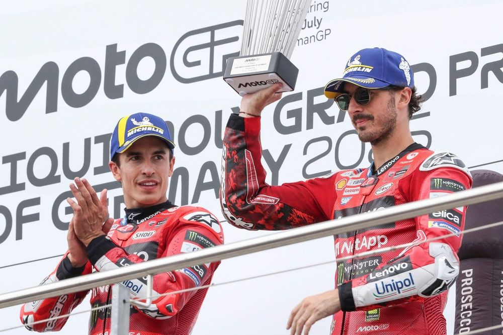 Francesco Bagnaia, Ducati Team, Marc M&aacute;rquez, Ducati Team