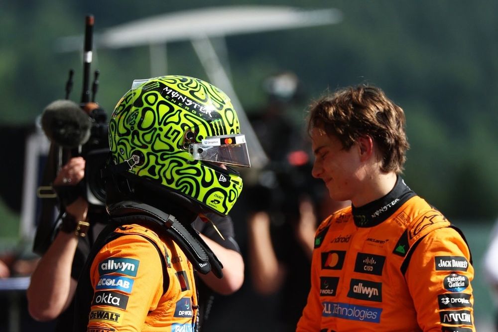 Lando Norris, McLaren, Oscar Piastri, McLaren