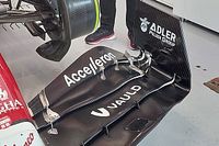 Alfa Romeo prueba una pieza que estar&aacute; prohibida en 2023