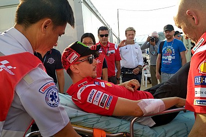 Terjatuh lagi, Lorenzo terancam mundur dari balapan