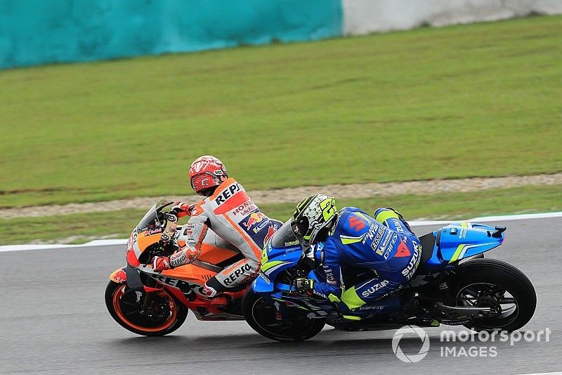 Marc Marquez, Repsol Honda Team, Andrea Iannone, Team Suzuki MotoGP