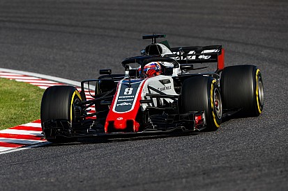 A tűz miatt Suzukában elszállt Grosjean telemetriája