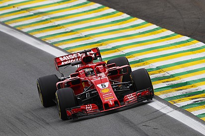 Vettel fue el más rápido antes de la clasificación en Brasil