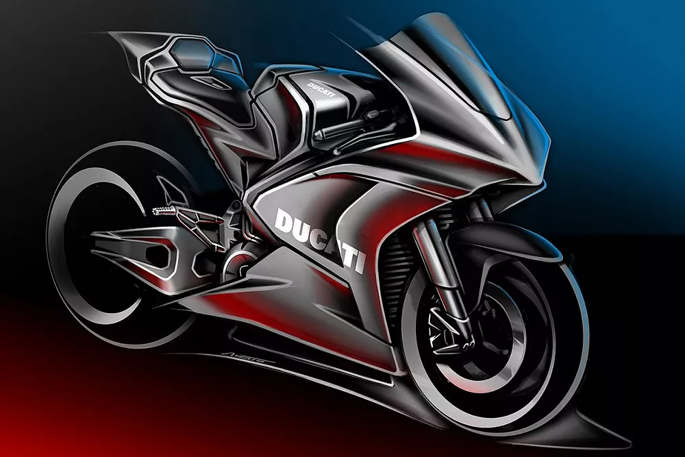 Sketch Ducati MotoE