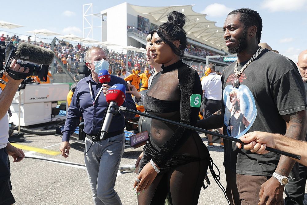Megan Thee Stallion on the grid