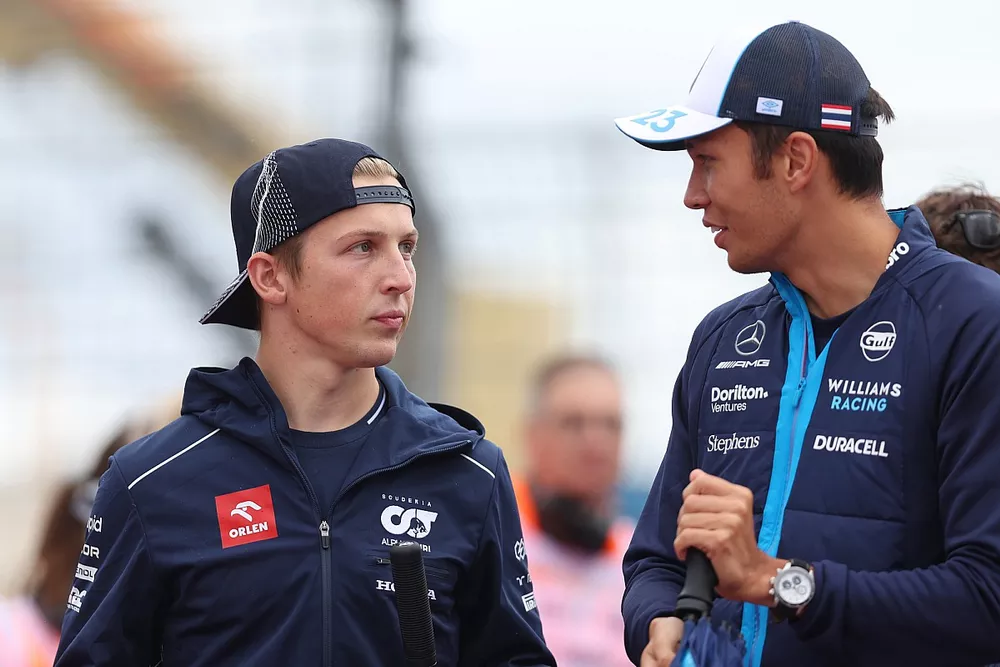 Liam Lawson, AlphaTauri, Alex Albon, Williams Racing
