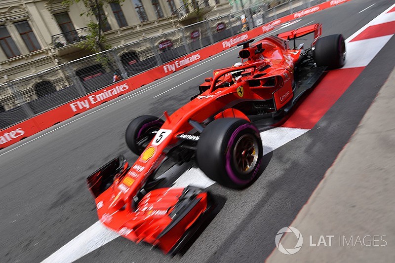 GP Baku, Libere 3: rispunta Vettel che si fa largo con la Ferrari