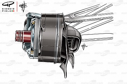Mercedes: la CI passa dai dischi asimmetrici del Canada ai sei fori del Ricard
