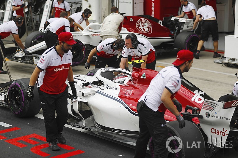 Leclerc: Suspension failure triggered gearbox penalty