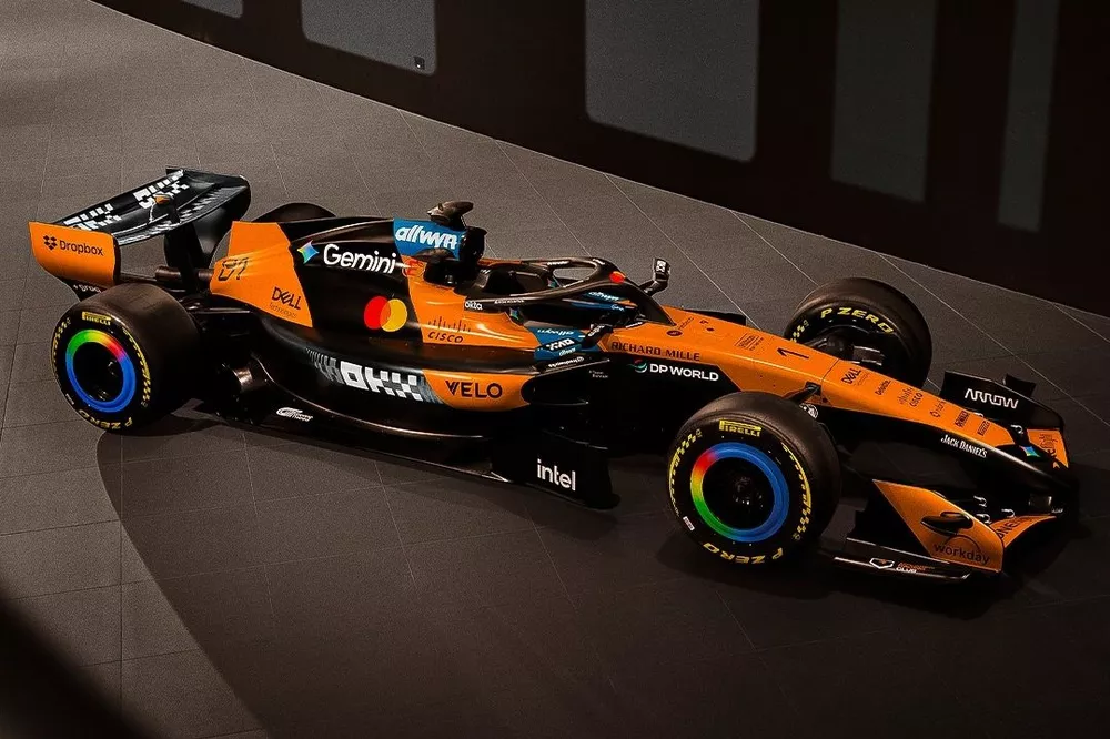 McLaren com pintura especial para o GP da It&aacute;lia